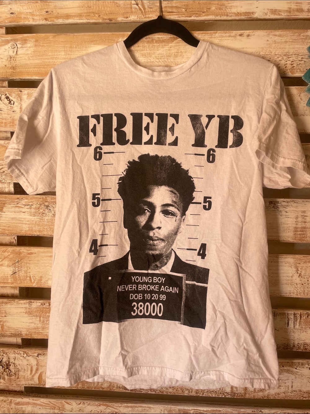 FREE YB Graphic Tee - White Size Medium